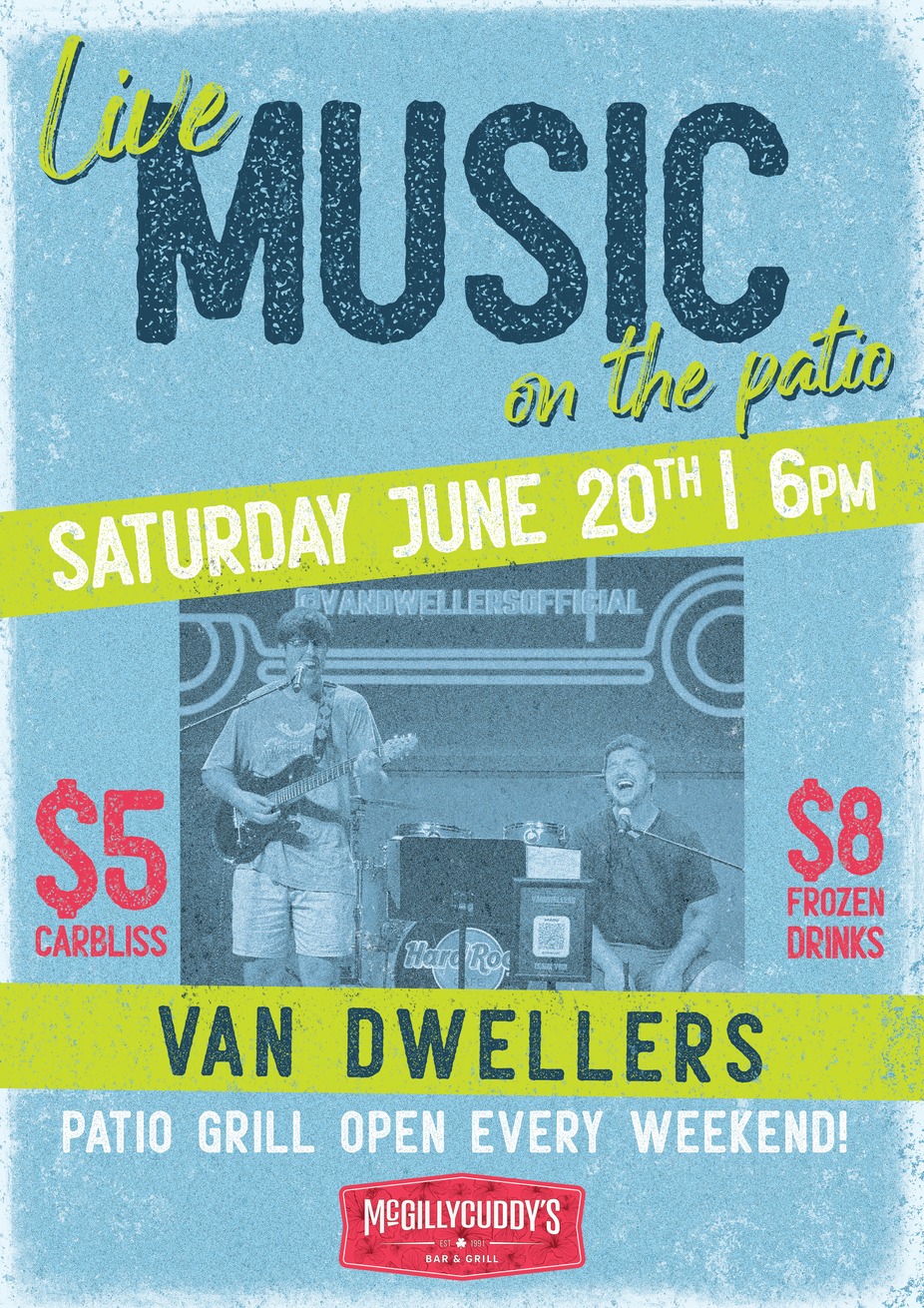 Live Music On The Patio @ McGillycuddys